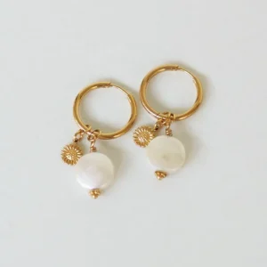 Boucles d'oreilles - Marguerite