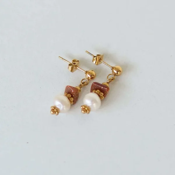 Boucles d'oreilles - Olympe (Terra Cotta)