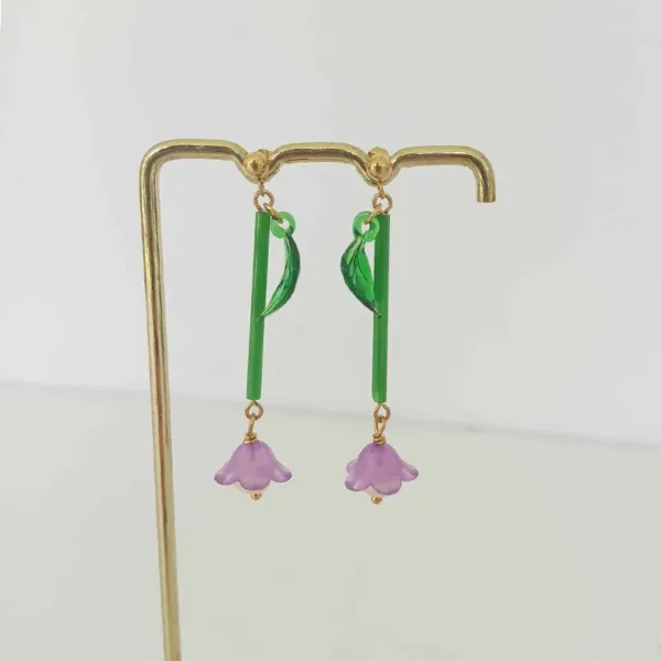 Boucles d'oreilles - Tulipes – Image 2